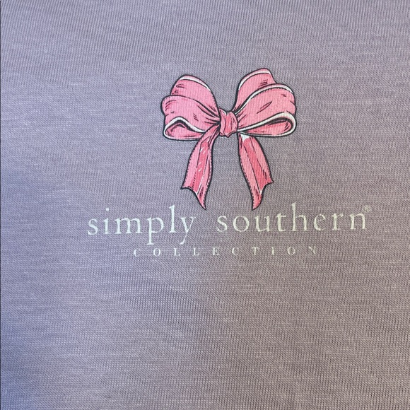 Simply Southern Lavender Goose Graphic Tee “God’s Silliest Goose “ - Picture 6 of 6